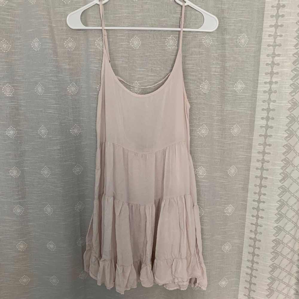 Brandy Melville baby pink Jada dress